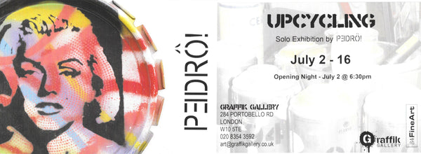 UPCYCLING - Solo Exhibition by Pedrô