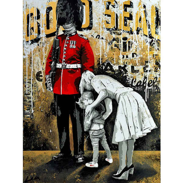 Graffik Gallery Alberto Leon - Gold Seal