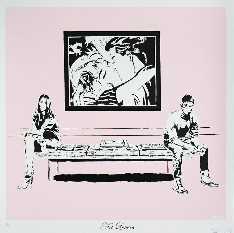 Graffik Gallery Bambi - Art Lovers [Light Pink]