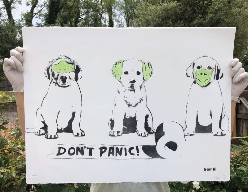 Graffik Gallery Bambi - "Don't Panic"