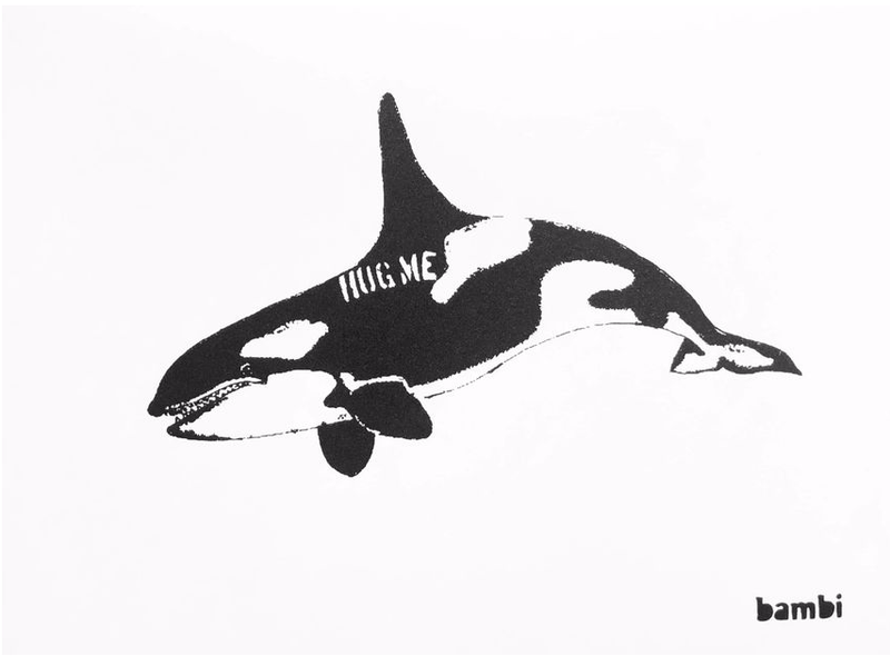 Graffik Gallery Bambi - Hug me Whale