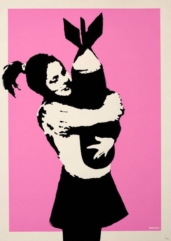 Graffik Gallery Banksy - Bomb Hugger - Unsigned
