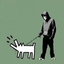 Graffik Gallery Banksy - Choose your Weapon (Slate) - Signed