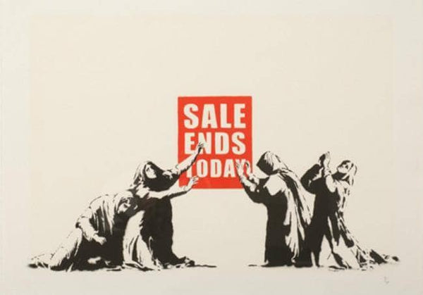 Graffik Gallery Banksy - Sale Ends v2 - Signed