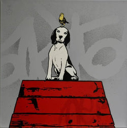 Graffik Gallery Trust.iCON - Dog and Bird