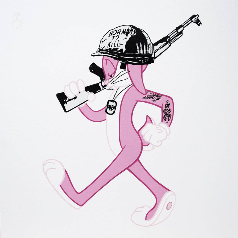 Graffik Gallery TRUST:iCON - Full Metal Rabbit Pink